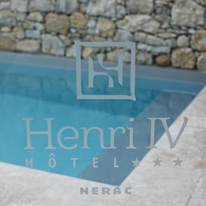 Hotel Henri IV Nérac Exterior foto